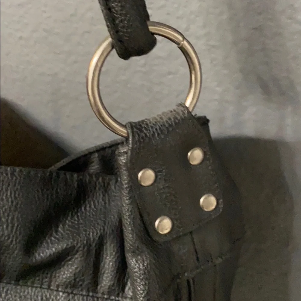 Roxy Black Shoulder Hobo Bag